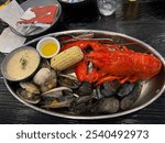 Lobster Bake with Mussels, Clams, Clam Chowder, and Corn on the Cob