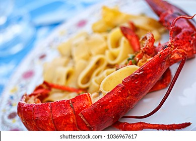 Lobster With Noodles