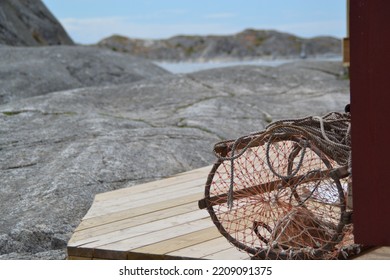 Lobster Pot Ready For Lobster Fishing