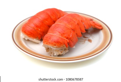 Lobster Tail Isolated 