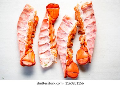 Lobster Tails Empty Shells 