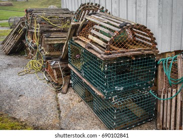 Lobster Traps Stock Photo 690102841 | Shutterstock