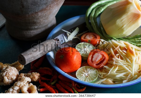 local-authentic-cuisine-southeast-asia-ingredients-stock-photo