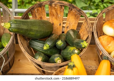 Local Farm Stand In New Jersey Selling Fresh Produce