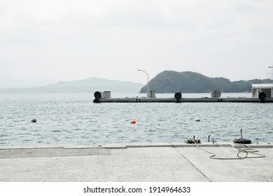 local fishing port in Japan