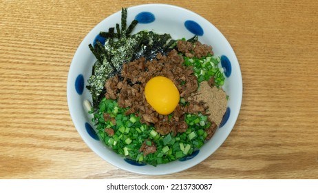 Local Food In Nagoya, Japan.Taiwanese Mixed Soba.