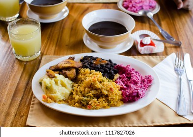 Local Food Served In San Jose, Costa Rica