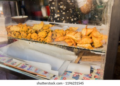 Local Food In A Shopwindow In Port Louis, The Capital Of Mauritius