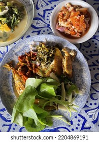 Local Food In Street Food Stall In Malaysia