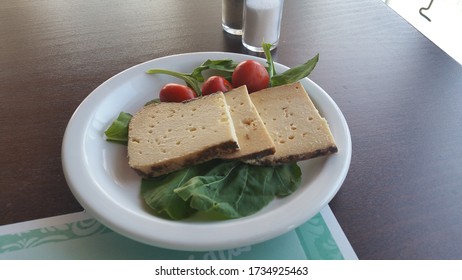 Local Hard Goat Cheese In Kastro, Sifnos (Greece)