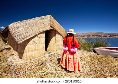 Local People - Peru, Uros Floating Village, Titikaka Lake