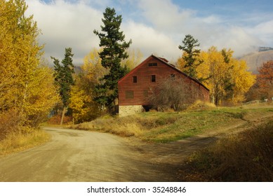 The local ranch barn