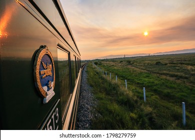 Local trans-siberian train from Mongolia to Ulan-Ude, The Republic of Buryatia