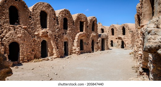 Located About Twenty Kilometers From The Sahara, Ksar Haddada Is One Of The Scenes Of The Movie 