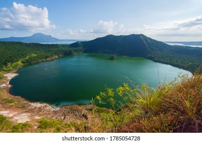 Located Along The Pacific Ring Of Fire, Taal Volcano Is One Of The Most Active Volcanoes In The Philippines. 