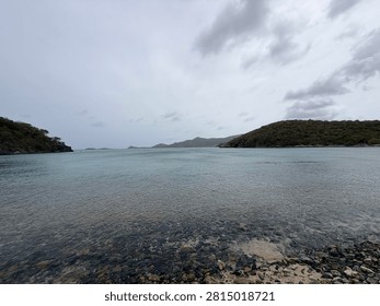 Located on the far eastern end of St. John, Haulover Bay is a secluded, rugged spot 