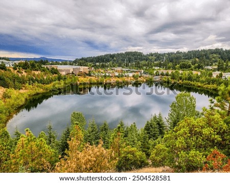 Located at Progress Ridge TownSquare, this park features a quarry lake, water fountain, and paved trail with dock access. The park is next to shopping, dinning, and cinema destinations.
