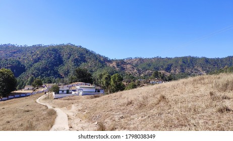 Location Village Almora District Uttarakhand India Stock Photo ...