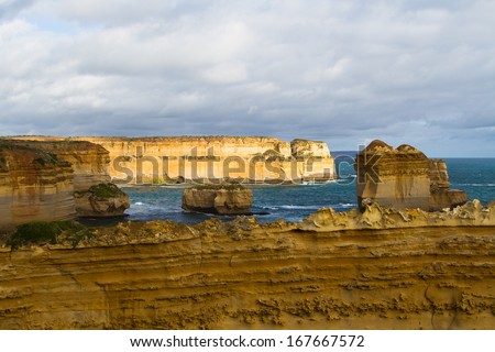 Similar – Image, Stock Photo An Apostle, Great Ocean Road