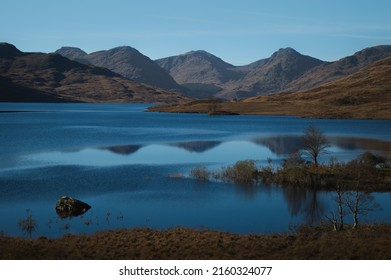 Loch Arklet At Loch Lomond And Trossachs National Park.