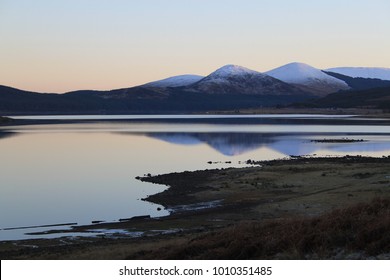 Loch Doon At Sunset