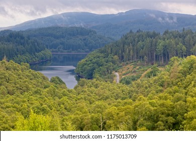 Loch Drunkie, Queen Elizabeth Forest, Loch Lomond and The Trossachs National Park, Scotland, UK.
