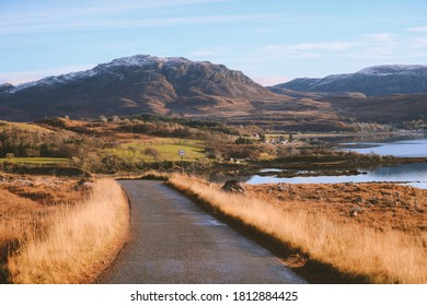  Loch Kishorn, Scottish Highlands Winter