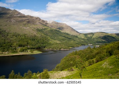 Loch Leven In Scotland