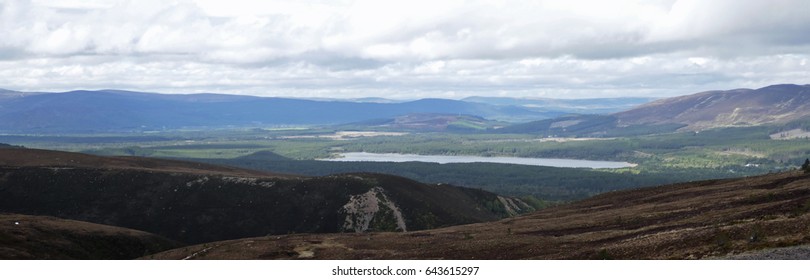 Loch Morlich - From Top Station Cairngorm Funicular Mountain Railway