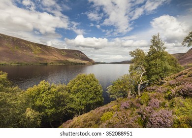 Loch Muick In Aberdeenshire.