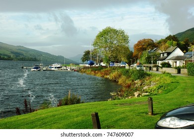 Loch Tay At Kenmore, Scotland