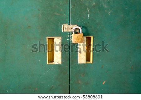 Similar – Image, Stock Photo Blue to Blue Industry Gate