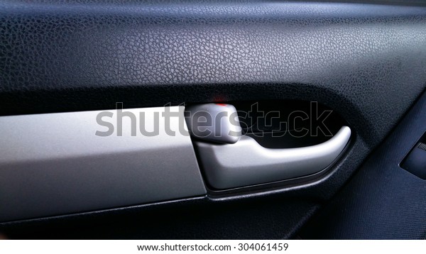 Lock door of car background
