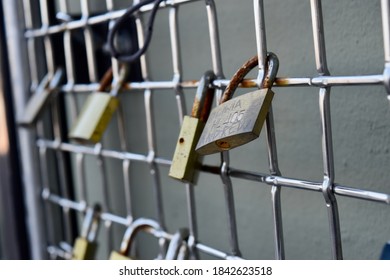 Lock Gate Of Love At Penns Landing 