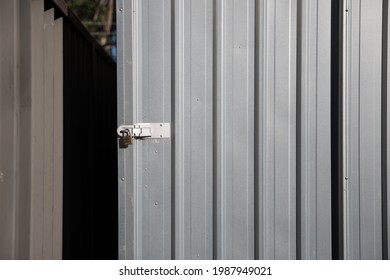 Lock On A Home Garden Shed