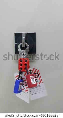 Lock out & Tag out , Lockout station,machine - specific lockout devices and lockout point