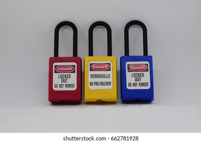 Lock out & Tag out,Lock out station , machine - specific lockout device and lockout point - Shutterstock ID 662781928