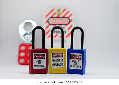 Lock out & Tag out,Lock out station , machine - specific lockout device and lockout point - Shutterstock ID 662781937