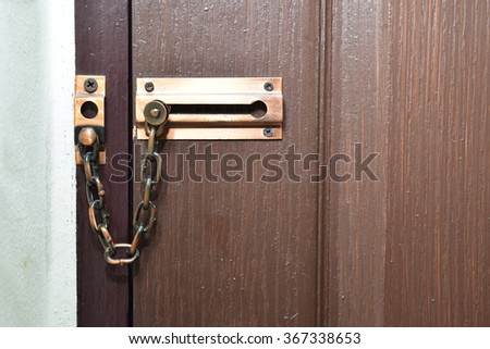 locked doors
