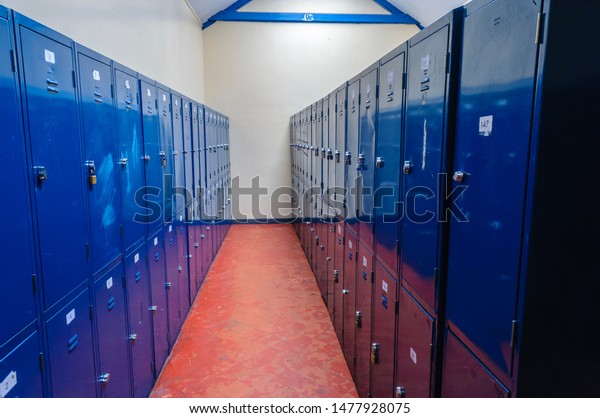 Lockers High School Locker Room Stock Photo Edit Now