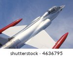 The Lockheed F-104 Starfighter is a single-engine, high-performance, supersonic interceptor aircraft.