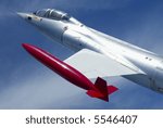 The Lockheed F-104 Starfighter is a single-engine, high-performance, supersonic interceptor aircraft.