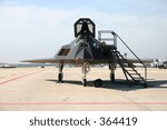 Lockheed Martin F-117 Stealth Fighter at Andrews AFB Front view