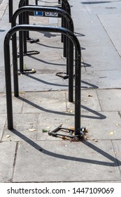 Locks On Bicycle Stand, Stolen Bicycle, 