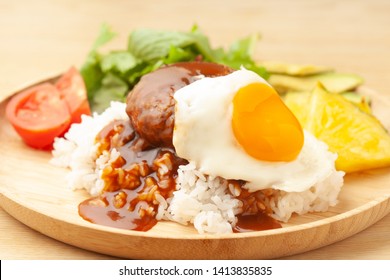 Loco Moco Of Hawaiian Cuisine