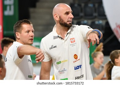 LODZ, POLAND - 09 07 2020: Marcin Gortat Camp 2020.