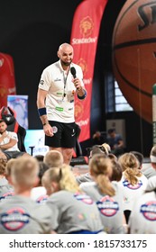 LODZ, POLAND - 09 07 2020: Marcin Gortat Camp 2020. Marcin Gortat.