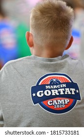 LODZ, POLAND - 09 07 2020: Marcin Gortat Camp 2020.