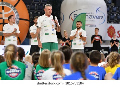 LODZ, POLAND - 09 07 2020: Marcin Gortat Camp 2020. Maciej Zieliński.