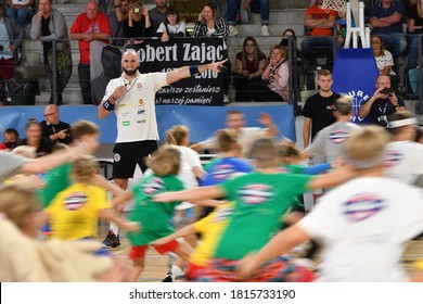 LODZ, POLAND - 09 07 2020: Marcin Gortat Camp 2020. Marcin Gortat.